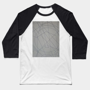 Circular Triangles Baseball T-Shirt